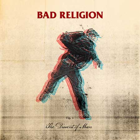 pochette de l´album "The dissent of man" de Bad Religion