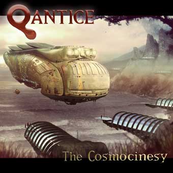 pochette de l´album "The Cosmocinesy" de Qantice